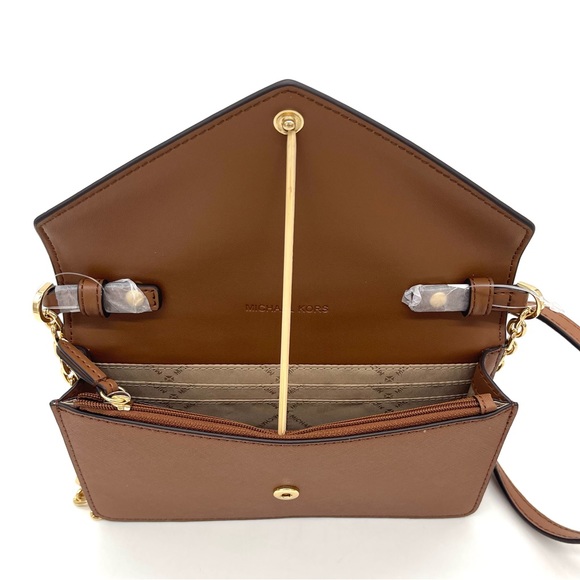 Michael Kors Small Flap Envelope Packet Xbody Bag - Picture 5 of 10